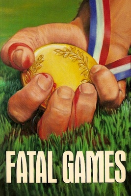 Fatal Games movie poster (1984) metal framed poster