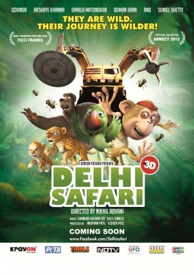 Delhi Safari movie poster (2011) Stickers MOV_b4d503b4