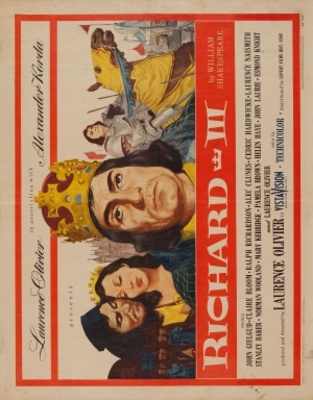 Richard III movie poster (1955) canvas poster