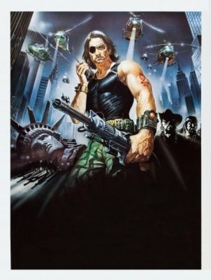 Escape From New York movie poster (1981) metal framed poster