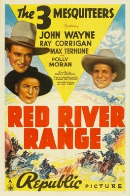 Red River Range movie poster (1938) canvas poster
