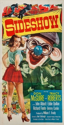 Sideshow movie poster (1950) wooden framed poster