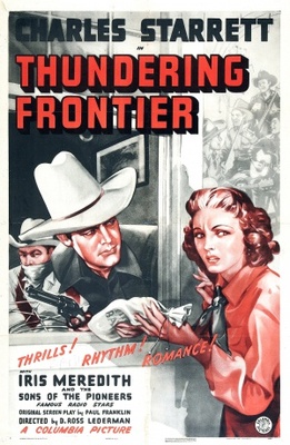 Thundering Frontier movie poster (1940) puzzle MOV_b514f97f