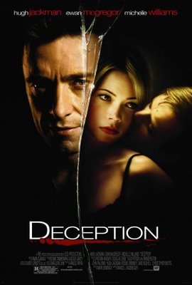 Deception movie poster (2008) wooden framed poster
