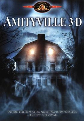 Amityville 3-D movie poster (1983) tote bag