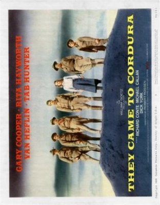 They Came to Cordura movie poster (1959) Longsleeve T-shirt