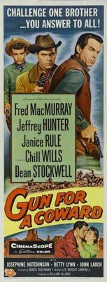 Gun for a Coward movie poster (1957) pillow