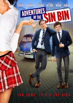 Adventures in the Sin Bin movie poster (2012) wood print