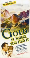 Gold Is Where You Find It movie poster (1938) Longsleeve T-shirt #630487