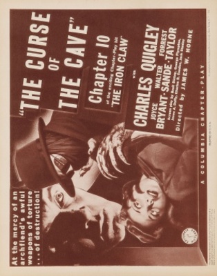 The Iron Claw movie poster (1941) wood print