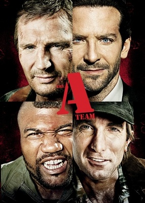 The A-Team movie poster (2010) wooden framed poster