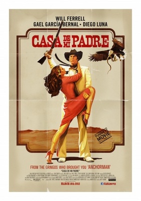 Casa de mi Padre movie poster (2012) Mouse Pad MOV_b5e8b95a