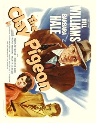 The Clay Pigeon movie poster (1949) pillow