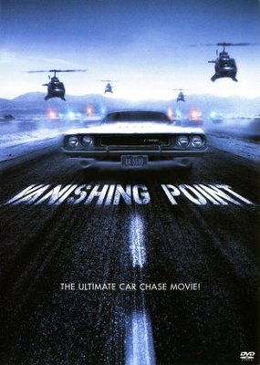 Vanishing Point movie poster (1971) metal framed poster