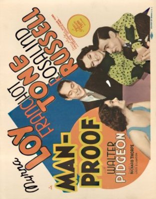 Man-Proof movie poster (1938) poster with hanger