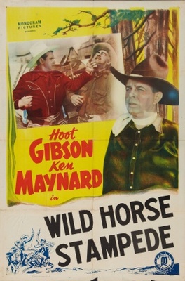 Wild Horse Stampede movie poster (1943) hoodie