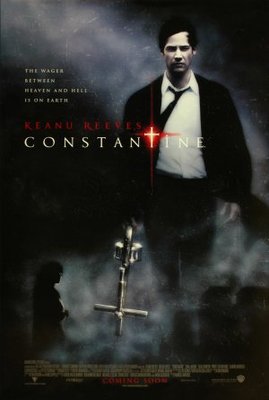 Constantine movie poster (2005) poster with hanger