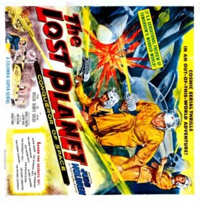 The Lost Planet movie poster (1953) canvas poster