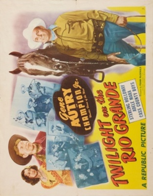 Twilight on the Rio Grande movie poster (1947) poster with hanger