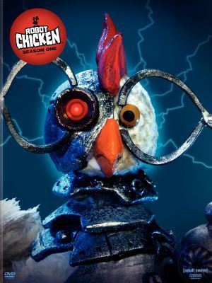 Robot Chicken movie poster (2005) Longsleeve T-shirt