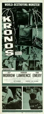 Kronos movie poster (1957) canvas poster