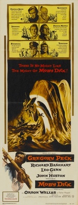 Moby Dick movie poster (1956) wooden framed poster