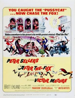 Caccia alla volpe movie poster (1966) wood print