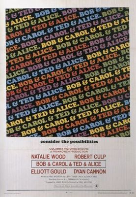 Bob & Carol & Ted & Alice movie poster (1969) pillow