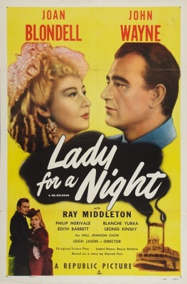Lady for a Night movie poster (1942) mouse pad