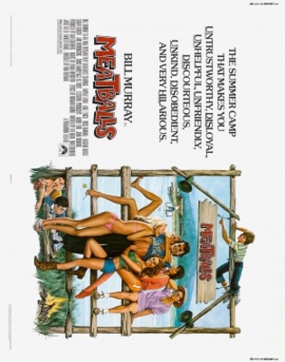 Meatballs movie poster (1979) metal framed poster