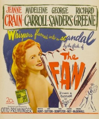 The Fan movie poster (1949) pillow