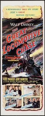 The Great Locomotive Chase movie poster (1956) Mouse Pad MOV_b6abf67c