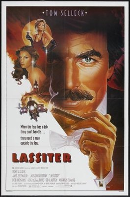 Lassiter movie poster (1984) metal framed poster