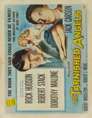 The Tarnished Angels movie poster (1958) wood print