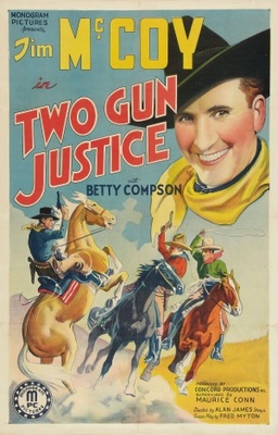 Two Gun Justice movie poster (1938) Stickers MOV_b6c1e755