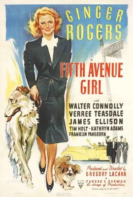 5th Ave Girl movie poster (1939) poster with hanger
