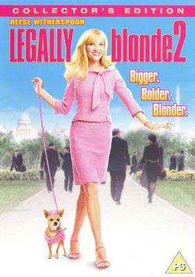 Legally Blonde 2: Red, White & Blonde movie poster (2003) canvas poster