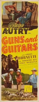 Guns and Guitars movie poster (1936) pillow