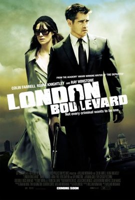 London Boulevard movie poster (2010) wood print