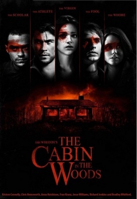 The Cabin in the Woods movie poster (2011) poster with hanger