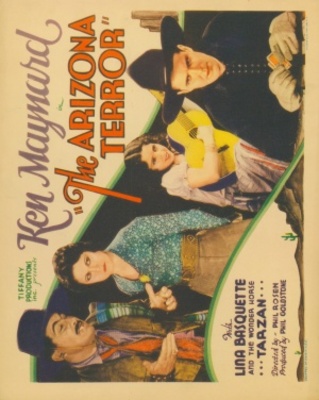 Arizona Terror movie poster (1931) wood print