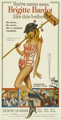 Babette s'en va-t-en guerre movie poster (1959) poster with hanger