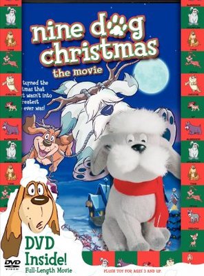 Nine Dog Christmas movie poster (2001) tote bag