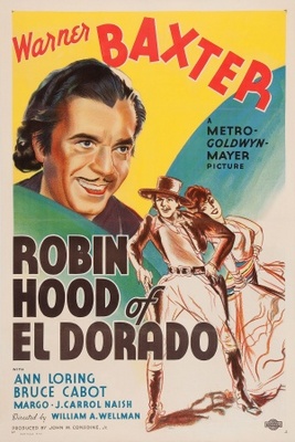 The Robin Hood of El Dorado movie poster (1936) t-shirt