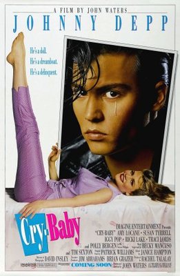 Cry-Baby movie poster (1990) pillow
