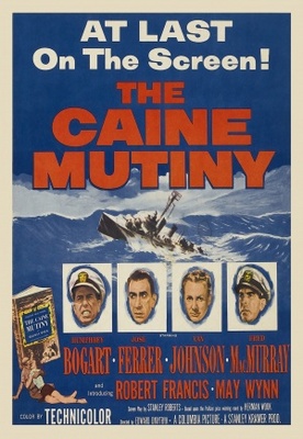 The Caine Mutiny movie poster (1954) Stickers MOV_b713fce7