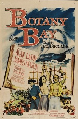 Botany Bay movie poster (1953) canvas poster