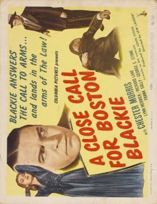 A Close Call for Boston Blackie movie poster (1946) Stickers MOV_b72b8c95