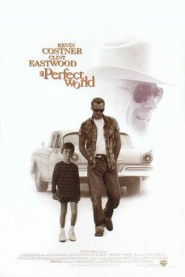 A Perfect World movie poster (1993) metal framed poster