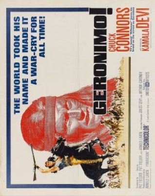 Geronimo movie poster (1962) metal framed poster